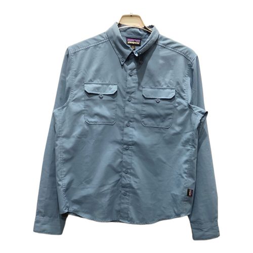 Patagonia (パタゴニア) トレッキングウェア(シャツ) メンズ SIZE S ブルー ロングスリーブ・セルフガイデッド・ハイク・シャツ 41900