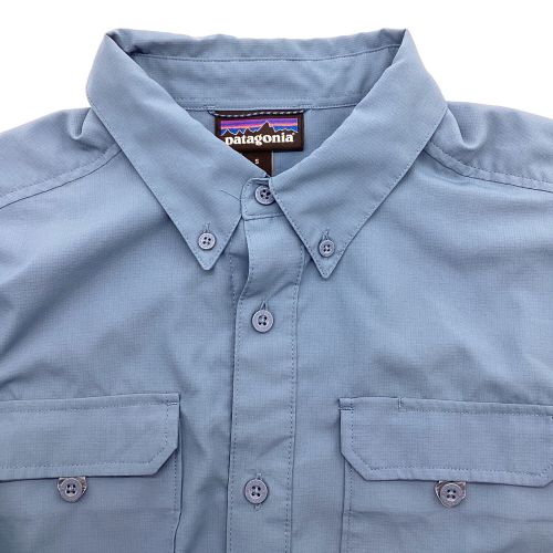 Patagonia (パタゴニア) トレッキングウェア(シャツ) メンズ SIZE S ブルー ロングスリーブ・セルフガイデッド・ハイク・シャツ 41900