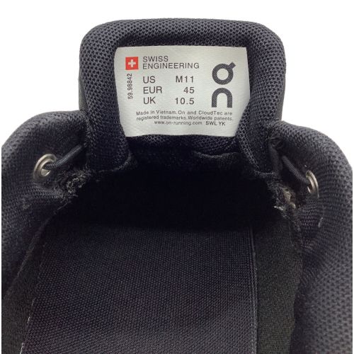 on (オン) ランニングシューズ メンズ SIZE 29cm ブラック クラウド 5 ウォータープルーフ 59.98842