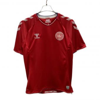 デンマーク代表 サッカーユニフォーム メンズ SIZE XO レッド Hummel 2018年ホーム オーセンティック HM202503