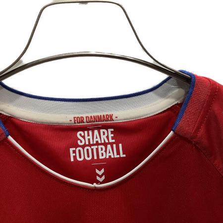 デンマーク代表 サッカーユニフォーム メンズ SIZE XO レッド Hummel