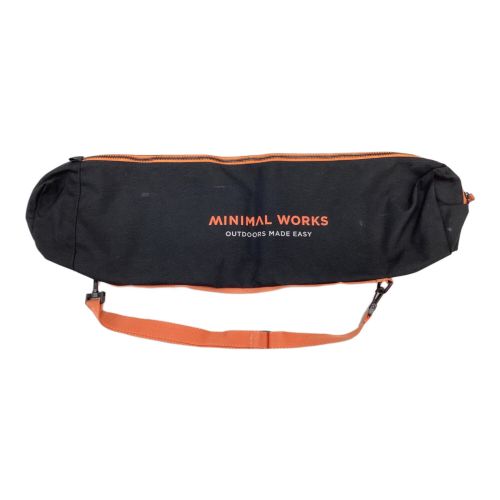 MINIMAL WORKS (ミニマルワークス) アウトドアチェア ブラック LIFE CHAIR B