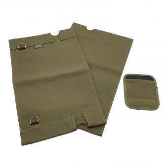 Hanpty Deco ファニチャーアクセサリー カーキ×グリーン CF Chair Fabric kit