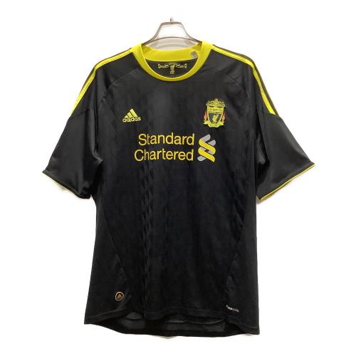 リヴァプールFC サッカーユニフォーム メンズ SIZE 4XO ブラック×イエロー ADIDAS 2010-11年サード