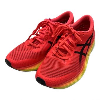 asics (アシックス) ランニングシューズ メンズ SIZE 27cm レッド メタスピード エッジ 1011B427