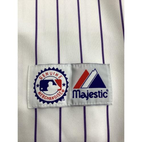 コロラド・ロッキーズ 応援グッズ ホワイト Majestic【7】松井稼頭央 ユニフォーム