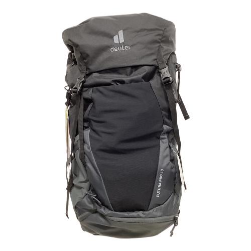 deuter (ドイター) フューチュラPRO40 ブラック×グレー 未使用品 D3401321 フューチュラPRO40 背面長 約46～50cm 31-40L(山小屋泊)