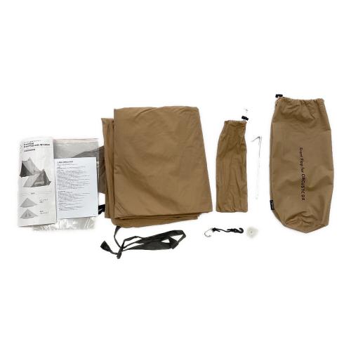 tentmark DESIGNS (テンマクデザイン) テントアクセサリー サーカスTC DX専用フロントフラップ サンドカラー TM-910171