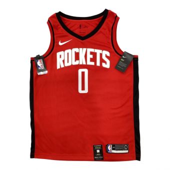 ヒューストン・ロケッツ バスケットボールユニフォーム メンズ SIZE L レッド NIKE 2019-20年モデル 【0】ラッセル・ウェストブルック