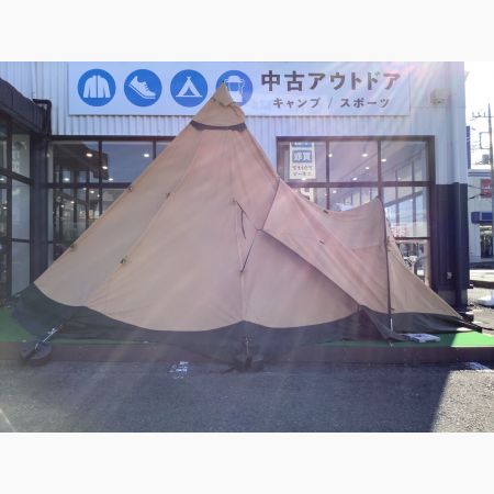 Tentipi (テンティピ) モノポールテント ジルコン9 CP&ポーチ9 CPセット 530×530×310cm 9人用｜トレファクONLINE