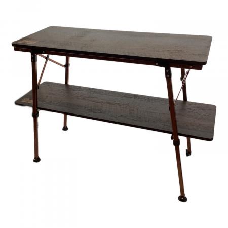 Coleman (コールマン) システムラック 約120×44×82/51.5cm ブラウン