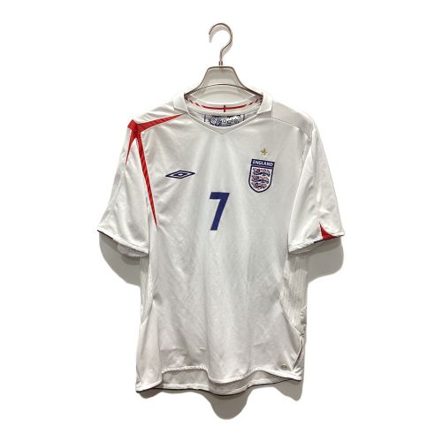 イングランド代表 2006年ホームユニフォーム  【7】デビッド・ベッカム SIZE XL UMBRO