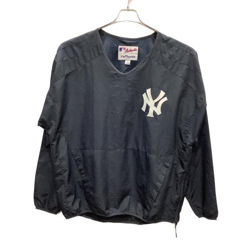 ニューヨーク・ヤンキース 応援グッズ SIZE L ネイビー ウインドブレーカー オーセンティックコレクション
