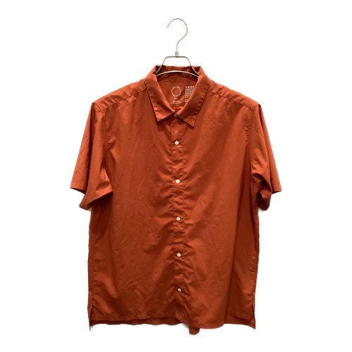 山と道 (ヤマトミチ) UL Short Sleeve Shirt メンズ SIZE L レッド