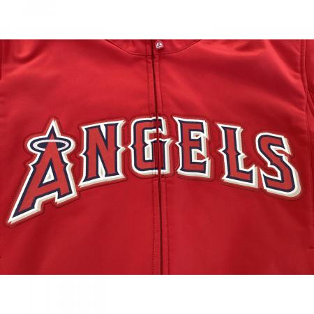 ロサンゼルス・エンゼルス 応援グッズ SIZE M レッド Majestic サーマ