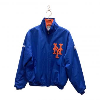 ニューヨーク・メッツ 応援グッズ SIZE M ブルー Majestic サーマベースジャケット オーセンティックコレクション
