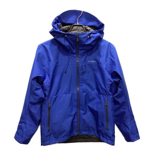 SHIMANO (シマノ) フィッシングレインウェア メンズ SIZE M ブルー GORE-TEX RB-01JU