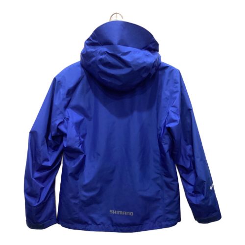 SHIMANO (シマノ) フィッシングレインウェア メンズ SIZE M ブルー GORE-TEX RB-01JU