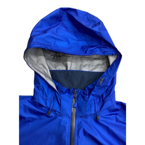 mont-bell (モンベル) トレッキングウェア(レインウェア) メンズ SIZE M ブルー GORE-TEX ストームクルーザー デタッチャブル フード 1128630