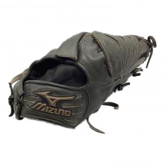MIZUNO (ミズノ) 軟式グローブ 約30cm ブラック Crest Hide Lytia 耕作印 グローバルエリートオーダー 投手用