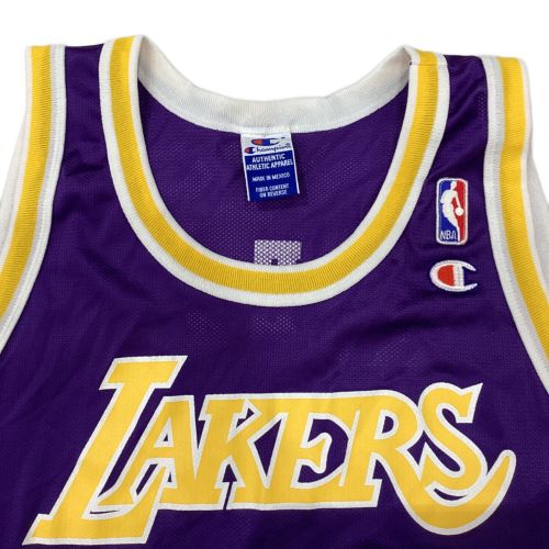 ロサンゼルス・レイカーズ (ミネアポリス・レイカーズ) スポーツウェア メンズ SIZE XL パープル Champion 【34】シャキール・オニール