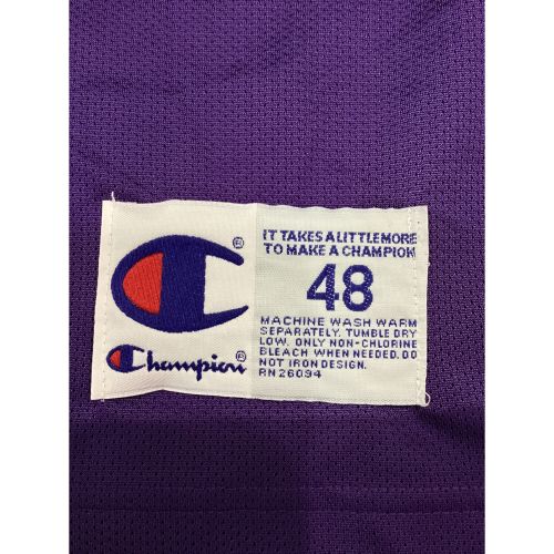 ロサンゼルス・レイカーズ (ミネアポリス・レイカーズ) スポーツウェア メンズ SIZE XL パープル Champion 【34】シャキール・オニール