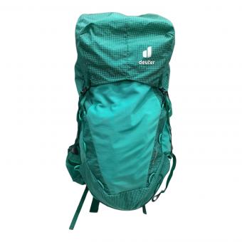 deuter (ドイター) バックパック ファーン×アルパイングリーン 2022年モデル エアコンタクトウルトラ50+5 背面長 約41～45cm 50L～(テント泊) 3360122