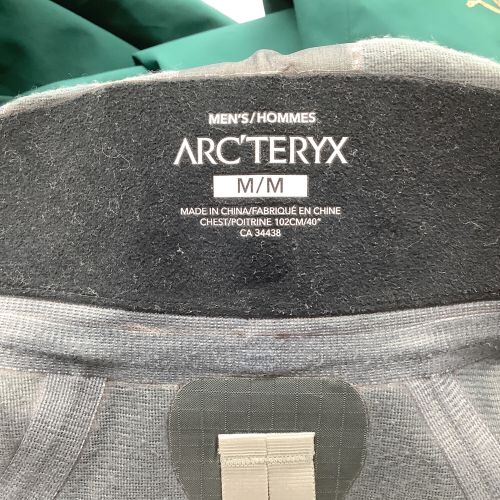 ARC'TERYX (アークテリクス) スキーウェア(ジャケット) メンズ SIZE M グリーン GORE-TEX SABRE JACKET 11113