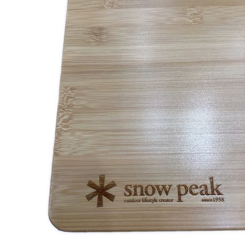 Snow peak (スノーピーク) アウトドアテーブル ワンアクションローテーブル竹