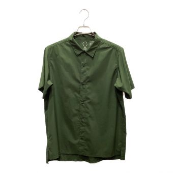 山と道 メンズ SIZE M グリーン UL Short Sleeve Shirt