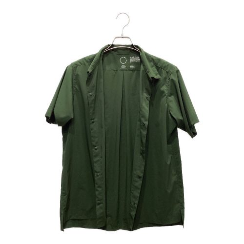 山と道 メンズ SIZE M グリーン UL Short Sleeve Shirt