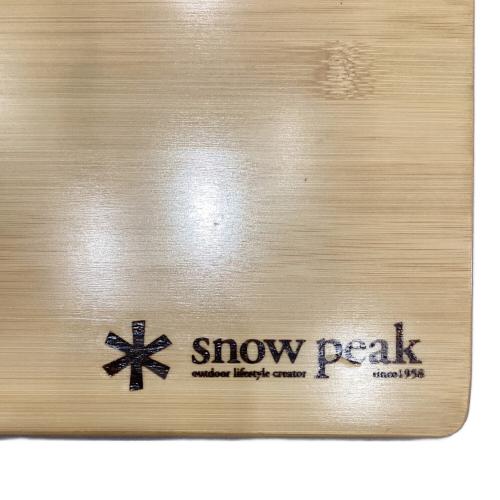 Snow peak (スノーピーク) ファニチャーアクセサリー ウッドテーブル S竹