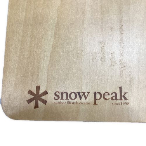 Snow peak (スノーピーク) ファニチャーアクセサリー 約84.5×22cm 廃盤品 シナベニヤ スライドトップ