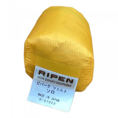 RIPEN (ライペン) ツェルト イエロー ビバーク ツェルト ソロ H-07050