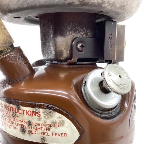 Coleman (コールマン) ガソリンシングルバーナー 茶ピーク @ 400 STOVE PEAK 1