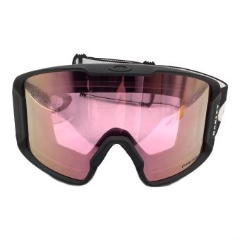 OAKLEY (オークリー) ゴーグル ケース付 LINE MINER L ピンクレンズ