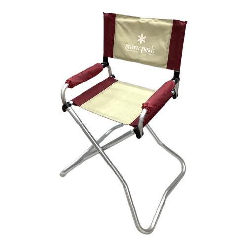 Snow peak (スノーピーク) アウトドアチェア KIDS チェア AL レッド
