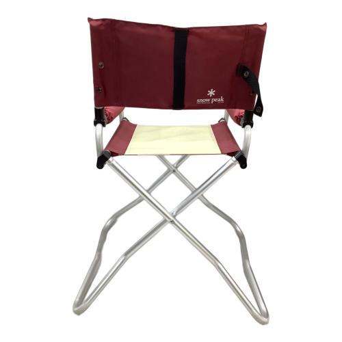 Snow peak (スノーピーク) アウトドアチェア KIDS チェア AL レッド
