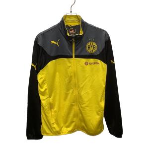 PUMA (プーマ) サッカーウェア(トップス) メンズ SIZE L イエロー ボルシア・ドルトムントモデル BVB ポリジャケット 745877