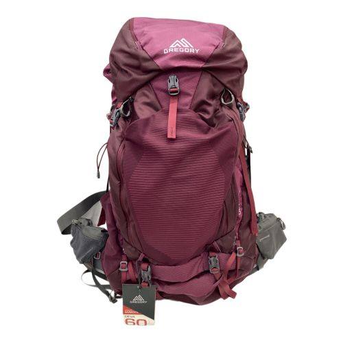 GREGORY (グレゴリー) バックパック ワインレッド レディース DEVA60 背面長 約46～50cm 50L～(テント泊)