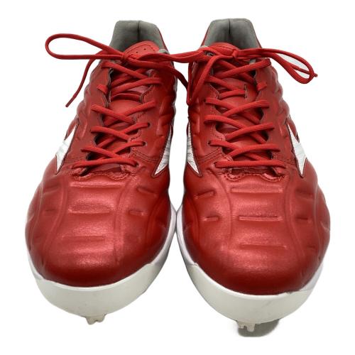 MIZUNO (ミズノ) 野球スパイク メンズ SIZE 27cm レッド ミズノプロクッションレボプロ ケース付 11GM243062