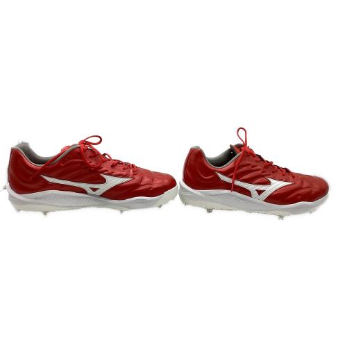 【新品】Mizuno Pro 野球スパイク レッド MIZUNO（ミズノ） 金具スパイク ユニセックス ミズノプロ クッション