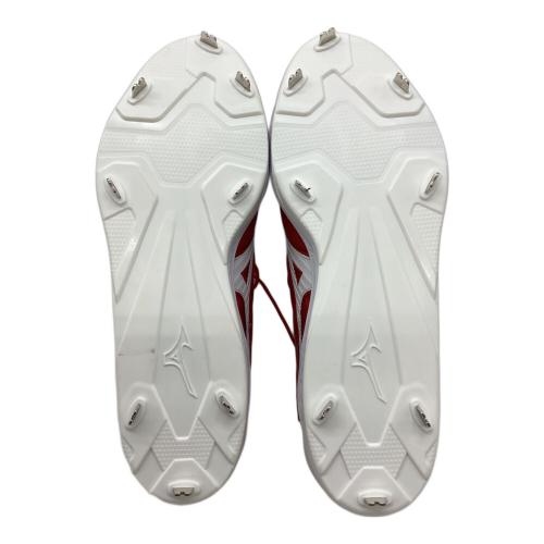 MIZUNO (ミズノ) 野球スパイク メンズ SIZE 27cm レッド ミズノプロクッションレボプロ ケース付 11GM243062