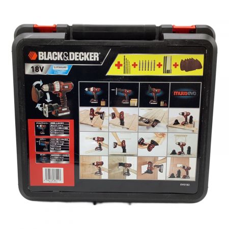 BLACK＆DECKER GEV0183 18V　マルチツール TYPE JP01 　 | ブラックアンドデッカー(BLACK+DECKER) マルチツール 18V