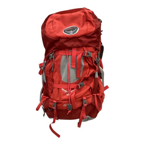 OSPREY (オスプレー) バックパック 65L レッド ariel 65 背面長 51cm以上 50L～(テント泊)