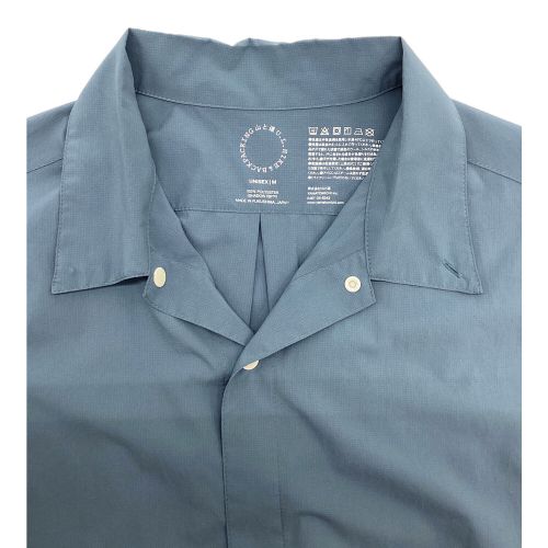 山と道 トレッキングウェア(シャツ) ユニセックス SIZE M ブルー UL Shirt