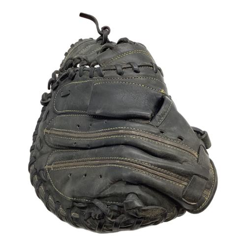 HATAKEYAMA (ハタケヤマ) 硬式グローブ ブラック キャッチャーミット 少年用 TH-JS2B