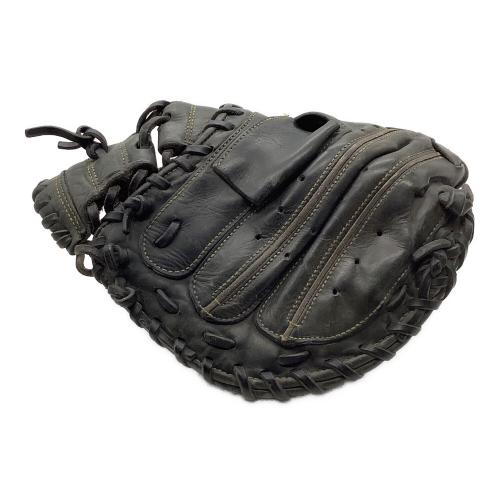 HATAKEYAMA (ハタケヤマ) 硬式グローブ ブラック キャッチャーミット 少年用 TH-JS2B