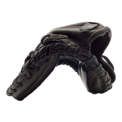 HATAKEYAMA (ハタケヤマ) 硬式グローブ ブラック キャッチャーミット 少年用 TH-JS2B