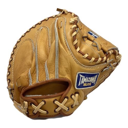 TAMAZAWA (タマザワ) 硬式グローブ イエロー DELUXE キャッチャーミット